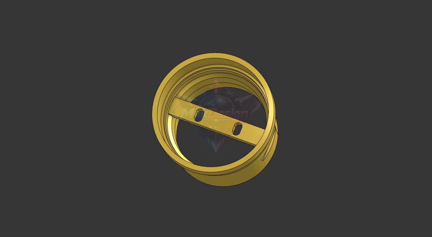 Digital Dashes & ECUs AEM Wideband Holder - 3D Printable CAD Model STL File