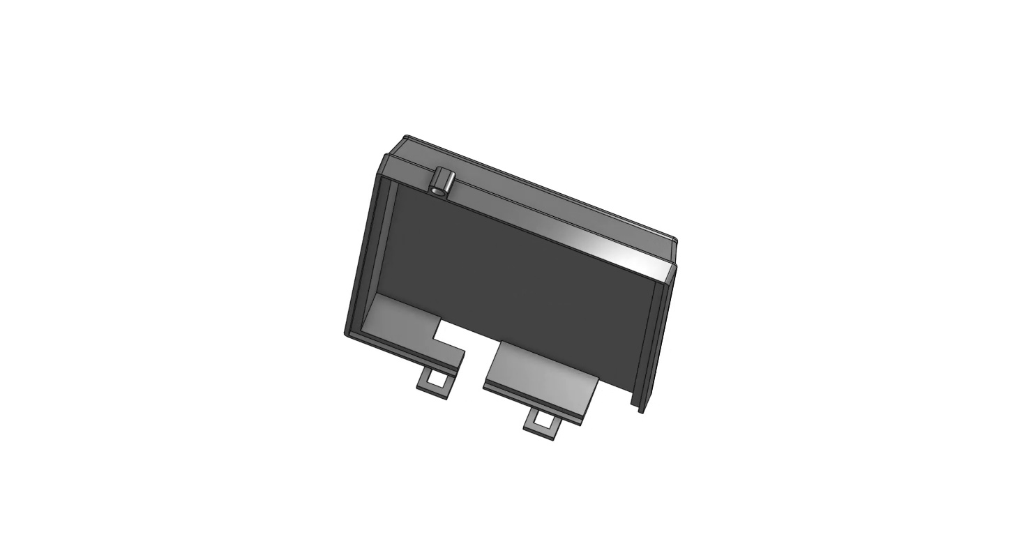 Bmw BMW E30 Fuse Box Cover v2 - 3D Printable CAD Model STL File