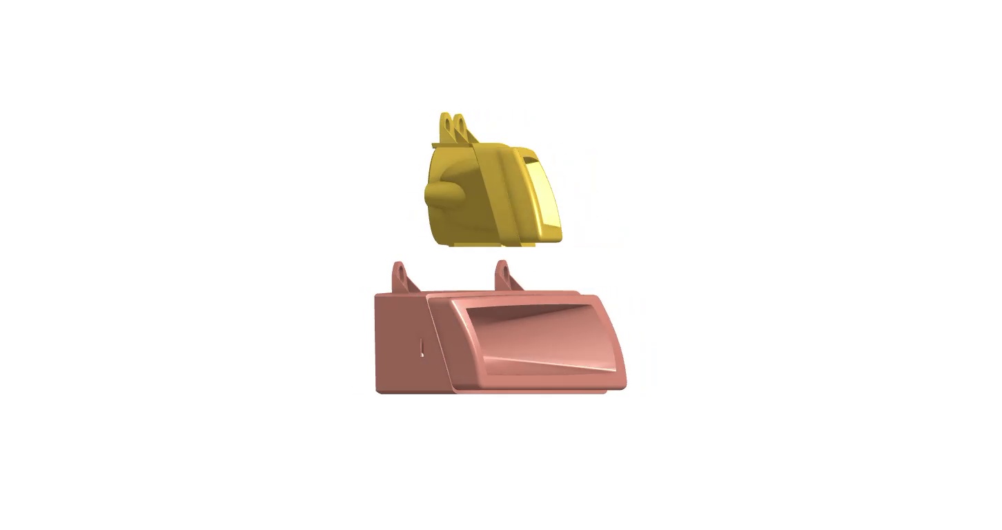 Bmw BMW E36 Right + Left Air Duct - 3D Printable CAD Model STL File