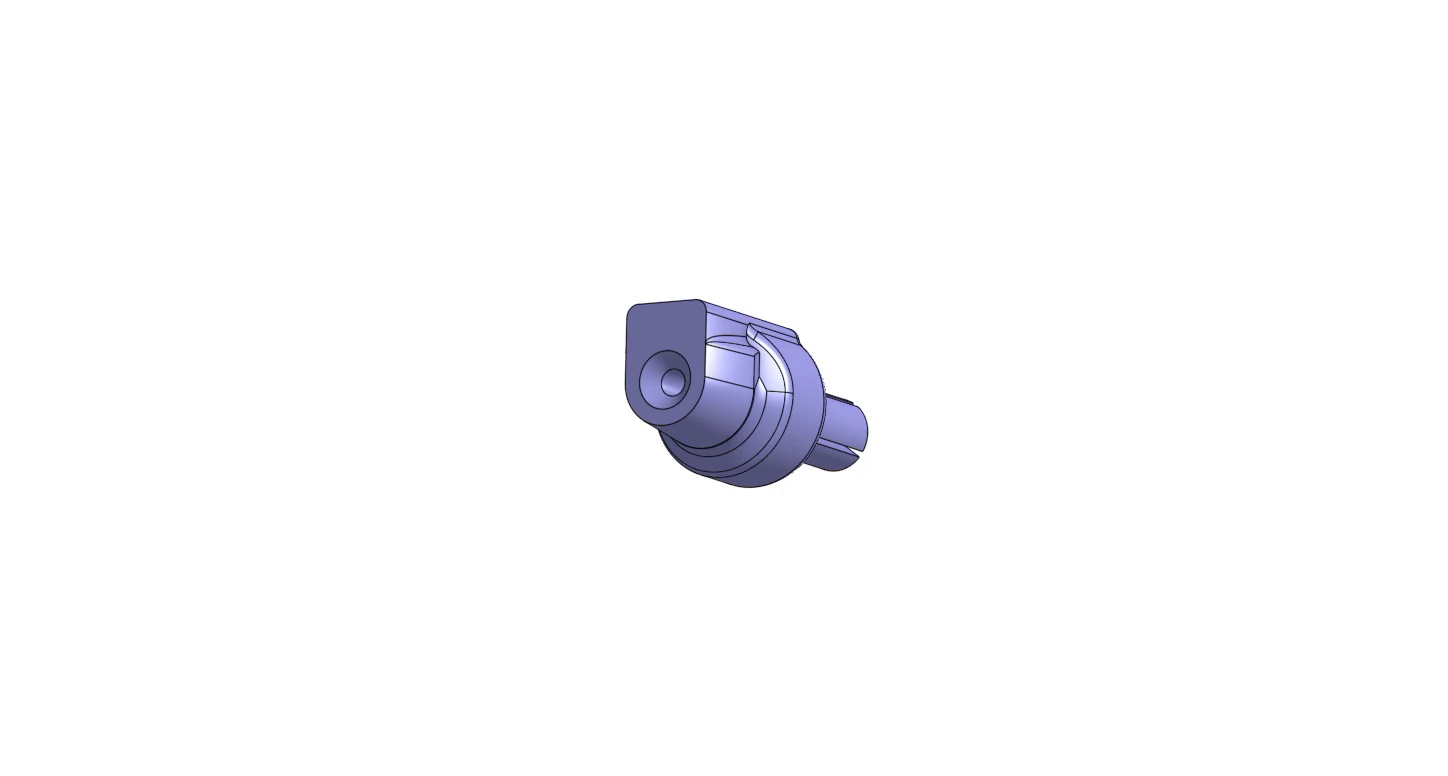 OPEL Opel Zafira A Trunk Cover Hook - 3D Printable CAD Model STL File
