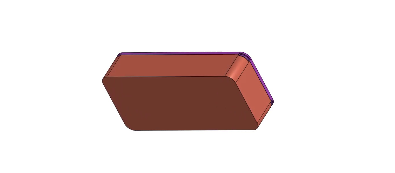DesignMak Slide Lid Box 90×40×18 – 3D Printable Storage Container - 3D Printable CAD Model STL File